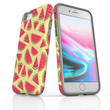 For iPhone SE 5G (2022), SE (2020) / 8 / 7 Protective Case, Watermelon Pattern | iCoverLover
