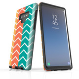 For Samsung Galaxy Note 9 Protective Case, Zigzag Colorful Pattern | iCoverLover Australia