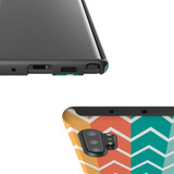 For Samsung Galaxy Note 10 Plus Protective Case, Zigzag Colorful Pattern | iCoverLover Australia