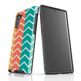 For Samsung Galaxy Note 10 Protective Case, Zigzag Colorful Pattern | iCoverLover Australia