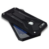 iPhone 7 PLUS Case, Armour Strong Shockproof Tough Cover with Kickstand Black