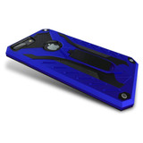 iPhone 7 PLUS Case, Armour Strong Shockproof Tough Cover with Kickstand Blue