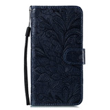 For Samsung Galaxy S20 Ultra Case, Floral Lace Pattern PU Leather Wallet Cover | iCoverLover.com.au