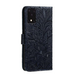 For Samsung Galaxy S20 Ultra Case, Floral Lace Pattern PU Leather Wallet Cover | iCoverLover.com.au