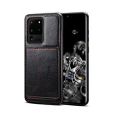 For Samsung Galaxy S20 Ultra Case, PU Leather Protective Wallet Cover with Card Slot & Stand | iCoverLover.com.au