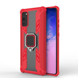 For Samsung Galaxy S20+ Plus Protective PC + TPU Protective Case with Ring Holder, Red | iCoverLover Australia