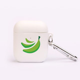 AirPods 1 & 2 Case, Protective TPU Box with Hook, Green Bananas | iCoverLover Australia