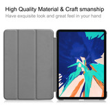 For iPad Pro 12.9in (2020) Case, PU Leather Cover, 3-Fold Stand, Sleep/Wake Function | iCoverLover.com.au