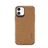 iPhone 11, 11 Pro & 11 Pro Max Case, Fabric Texture Denim Slim Fashionable Protective Cover, Brown | iCoverLover Australia