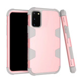 Rose Gold 3-Layer Armor Samsung Galaxy S20 Protective Case | iCoverLover Australia