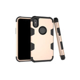 Gold 3-Layer Armor iPhone XS Max Protective Case | iCoverLover Australia
