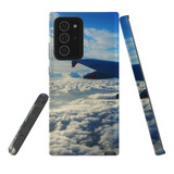 For Samsung Galaxy Note 20 Ultra Case, Tough Protective Back Cover, sky clouds plane | iCoverLover Australia