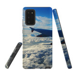 For Samsung Galaxy Note 20 Ultra, Note 20 Case, Tough Protective Back Cover, Sky Clouds On The Plane | Protective Cases | iCoverLover.com.au