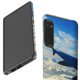 For Samsung Galaxy Note 20 Ultra, Note 20 Case, Tough Protective Back Cover, Sky Clouds On The Plane | Protective Cases | iCoverLover.com.au