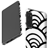 For Samsung Galaxy Note 20 Ultra, Note 20 Case, Tough Protective Back Cover, Japanese Folk Waves | Protective Cases | iCoverLover.com.au