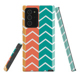 For Samsung Galaxy Note 20 Ultra Case, Tough Protective Back Cover, Zigzag colorful Pattern | iCoverLover Australia