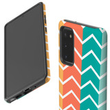For Samsung Galaxy Note 20 Ultra, Note 20 Case, Tough Protective Back Cover, Zigzag Colorfuls | Protective Cases | iCoverLover.com.au