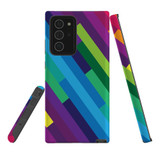 For Samsung Galaxy Note 20 Ultra Case, Tough Protective Back Cover, rainbow pattern | iCoverLover Australia