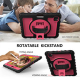 For iPad Air 4 10.9in (2020) Case, 360 Rotating Cover, Pencil Holder, Stand, Shoulder & Hand Strap | iCoverLover.com.au