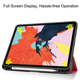 For iPad Air 10.9in (2020) Case, PU Leather Cover, 3-Fold Stand, Sleep/Wake Function, Pen Slot | iCoverLover.com.au