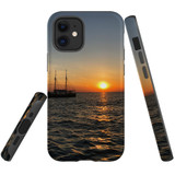 For iPhone 12 mini Case, Tough Protective Back Cover, Sailing Sunset | iCoverLover Australia