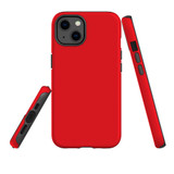 For iPhone 13 Case, Protective Back Cover, Red | Shielding Cases | iCoverLover.com.au