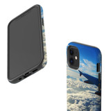 For iPhone 14 Pro Max/14 Pro/14 and older Case, Protective Back Cover, Sky Clouds From Plane | Shockproof Cases | iCoverLover.com.au