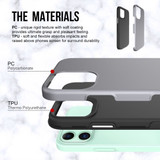 iPhone 12 Pro Max/12 Pro/12 mini Case, Shockproof Protective Cover Grey