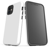 For iPhone 14 Pro Max/14 Pro/14 Plus/14, 13 Pro Max/13 Pro/13 & Older Case, Protective Back Cover, White | Shockproof Cases | iCoverLover.com.au