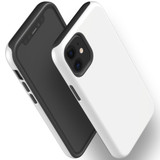 For iPhone 14 Pro Max/14 Pro/14 Plus/14, 13 Pro Max/13 Pro/13 & Older Case, Protective Back Cover, White | Shockproof Cases | iCoverLover.com.au