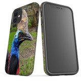 For iPhone 14 Pro Max/14 Pro/14 and older Case, Protective Back Cover, Cassowary | Shockproof Cases | iCoverLover.com.au