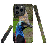 For iPhone 13 Pro Max Case, Protective Back Cover, Cassowary | Shielding Cases | iCoverLover.com.au