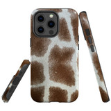 For iPhone 13 Pro Case, Protective Back Cover, Giraffe Pattern | Shielding Cases | iCoverLover.com.au