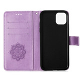 For iPhone 12, 12 mini, 12 Pro, 12 Pro Max Case, Dream Catcher PU Leather Wallet Cover, Stand, Lanyard, Purple | iCoverLover Australia