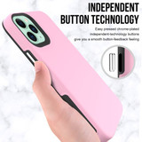 iPhone 12 Pro Max/12 Pro/12 mini Case, Shockproof Protective Cover Pink