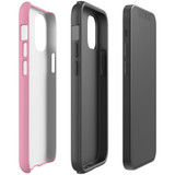 For iPhone 14 Pro Max/14 Pro/14 Plus/14, 13 Pro Max/13 Pro/13 & Older Case, Protective Back Cover, Pink | Shockproof Cases | iCoverLover.com.au