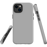 For iPhone 14 Plus Case Tough Protective Cover, Grey | Shielding Cases | iCoverLover.com.au