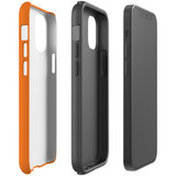 For iPhone 14 Pro Max/14 Pro/14 Plus/14, 13 Pro Max/13 Pro/13 & Older Case, Protective Back Cover, Orange | Shockproof Cases | iCoverLover.com.au