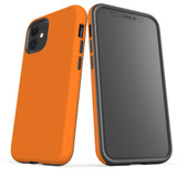 For iPhone 14 Pro Max/14 Pro/14 Plus/14, 13 Pro Max/13 Pro/13 & Older Case, Protective Back Cover, Orange | Shockproof Cases | iCoverLover.com.au