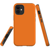 For iPhone 12 mini Case, Tough Protective Back Cover, Orange | iCoverLover Australia