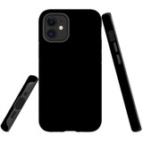 For iPhone 14 Pro Max/14 Pro/14 Plus/14, 13 Pro Max/13 Pro/13 & Older Case, Protective Back Cover, Black | Shockproof Cases | iCoverLover.com.au