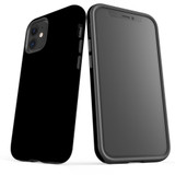 For iPhone 14 Pro Max/14 Pro/14 Plus/14, 13 Pro Max/13 Pro/13 & Older Case, Protective Back Cover, Black | Shockproof Cases | iCoverLover.com.au