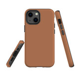 For iPhone 13 mini Case, Protective Back Cover, Brown | Shielding Cases | iCoverLover.com.au