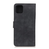 For iPhone 12 Pro Max Case, Retro Texture PU + TPU Folio PU Leather Wallet Cover | iCoverLover Australia