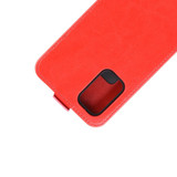 For Samsung Galaxy S20 FE 4G/5G Vertical Flip PU Leather Protective Case, Card Slots & Photo Frame, Red | iCoverLover Australia
