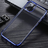 For iPhone 12 Pro Max,12 Pro/12, 12 mini Case Electroplated TPU Protective Soft Cover, Blue  | iCoverLover Australia