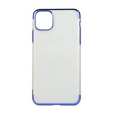 For iPhone 12 Pro Max Case Electroplated TPU Protective Soft Cover, Blue | iCoverLover Australia