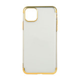 For iPhone 12 mini Case Electroplated TPU Protective Soft Cover, Gold | iCoverLover Australia