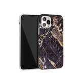 For iPhone 12 Pro Max Case, Glossy Marble Pattern TPU Protective Cover, Brown | iCoverLover Australia