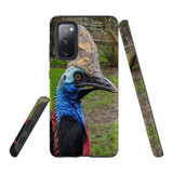 Samsung Galaxy S20 FE Case Protective Cover, Cassowaries | iCoverLover.com.au | Phone Cases